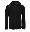 Bluza męska CCM  LOCKER ROOM FLEECE FULL ZIP HOODIE black