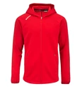 Bluza męska CCM  LOCKER ROOM FLEECE FULL ZIP HOODIE red