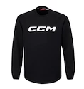 Bluza męska CCM  LOCKER ROOM Sweather black, Senior