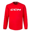 Bluza męska CCM  LOCKER ROOM Sweather red