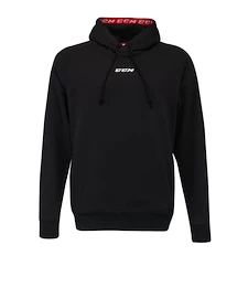 Bluza męska CCM Team Fleece Pullover Hoodie Black