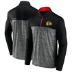 Bluza męska Fanatics Iconic Defender 1/4 Zip Mens Iconic Defender 1/4 Zip Chicago Blackhawks