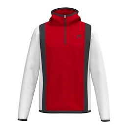 Bluza męska Head CLUB 25 TECH Hoodie Men Red/White