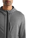 Bluza męska Icebreaker  Quantum III LS Zip Hoodie Metro/Black