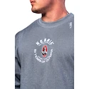 Bluza męska Nebbia NEBBIA x OLYMPIA Oversized Pullover SIGNATURE 797 blue
