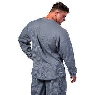 Bluza męska Nebbia NEBBIA x OLYMPIA Oversized Pullover SIGNATURE 797 blue 3XL