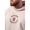 Bluza męska Nebbia NEBBIA x OLYMPIA Washed Hoodie HERITAGE 793 light grey