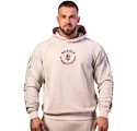 Bluza męska Nebbia NEBBIA x OLYMPIA Washed Hoodie HERITAGE 793 light grey