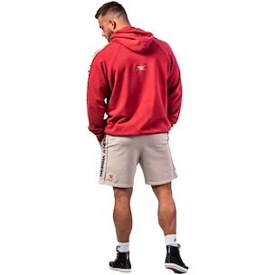 Bluza męska Nebbia NEBBIA x OLYMPIA Washed Hoodie HERITAGE 793 red