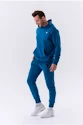 Bluza męska Nebbia  Pull-over Hoodie with a Pouch Pocket 331 blue