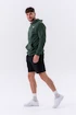 Bluza męska Nebbia  Pull-over Hoodie with a Pouch Pocket 331 dark green