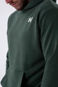 Bluza męska Nebbia  Pull-over Hoodie with a Pouch Pocket 331 dark green
