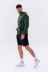 Bluza męska Nebbia  Pull-over Hoodie with a Pouch Pocket 331 dark green XL