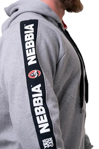 Bluza męska Nebbia  Unlock the Champion hoodie 194 light grey XXL