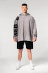 Bluza męska Nebbia  Washed-off Oversized Pullover Hoodie NO BS Light Grey L