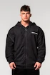 Bluza męska Nebbia  Washed-off Zip Up Hoodie GYM BRO Black M