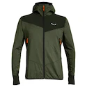 Bluza męska Salewa  Agner Hybrid PL/DST M FZ Hdy Dark Olive Melange/0910