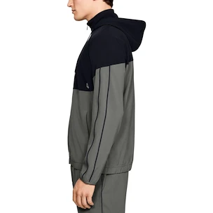 Bluza męska Under Armour  Athlete Recovery Woven Warm Up Top green S