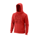 Bluza męska Wilson  Equip Eco Cotton PO Hoody-Slimfit Molten Lava