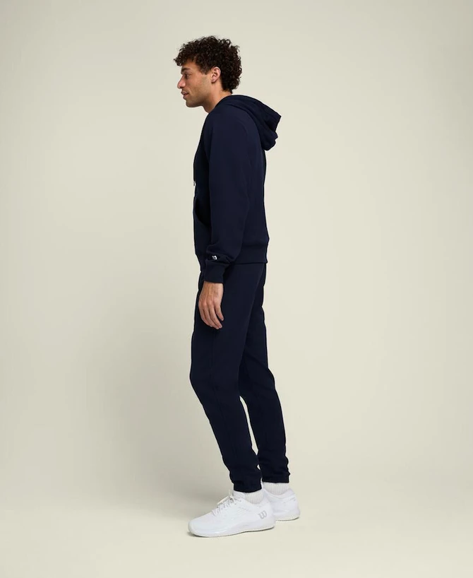 Bluza męska Wilson  M  Team Zip Hoodie Classic Navy XL
