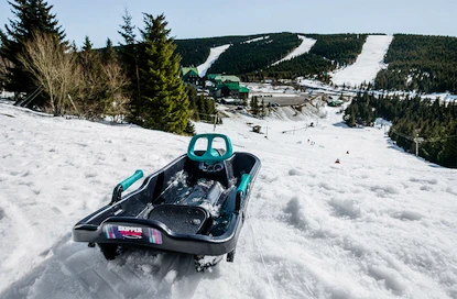 Bobsleje Plastkon  Skipper Titan Blue Ice