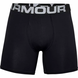 Bokserki męskie Under Armour Charged Cotton 6in 3Pack Black
