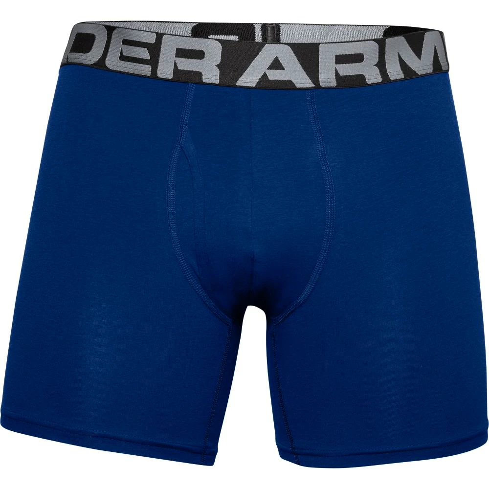 Bokserki męskie Under Armour  Charged Cotton 6in 3Pack Blue