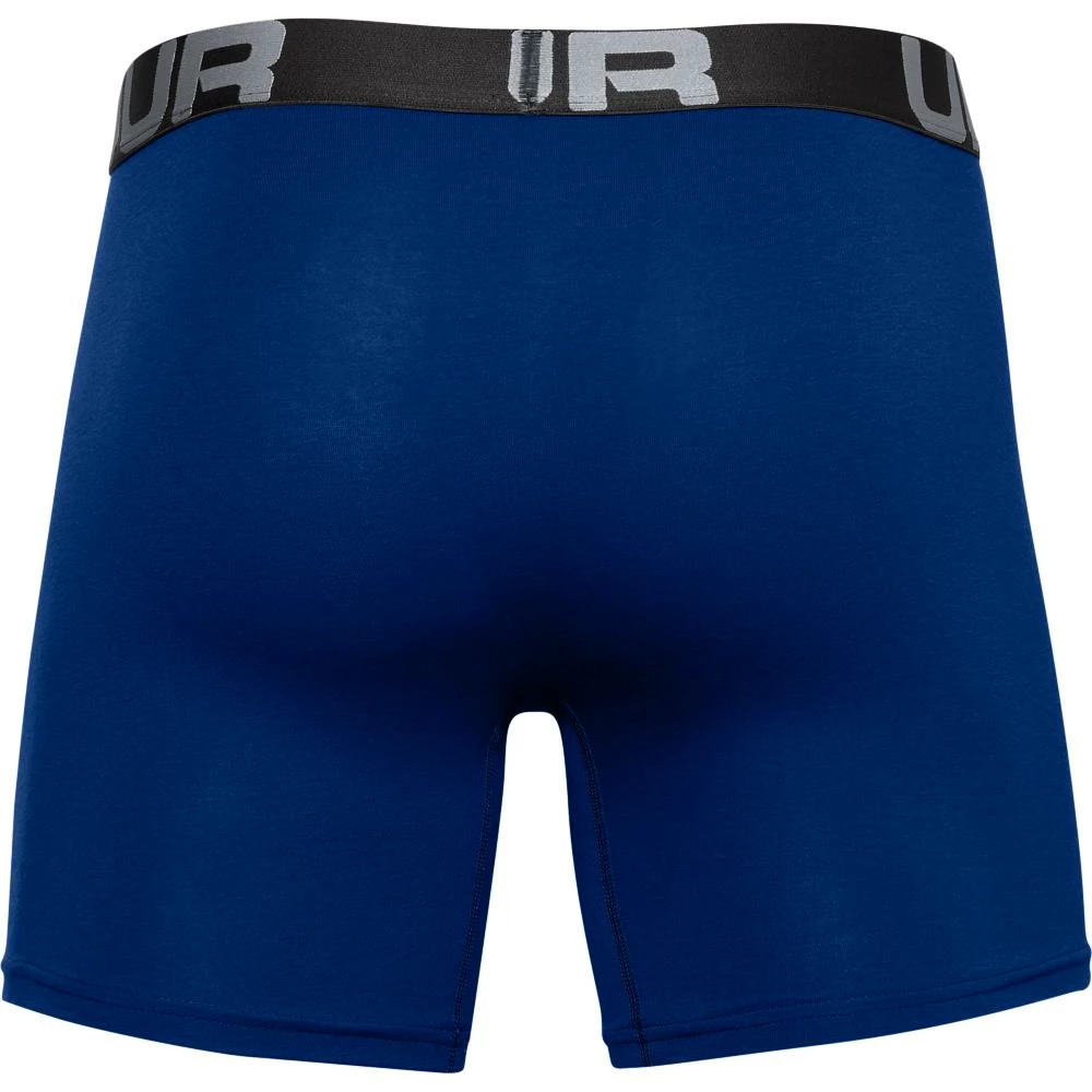 Bokserki męskie Under Armour  Charged Cotton 6in 3Pack Blue