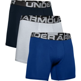 Bokserki męskie Under Armour Charged Cotton 6in 3Pack Blue