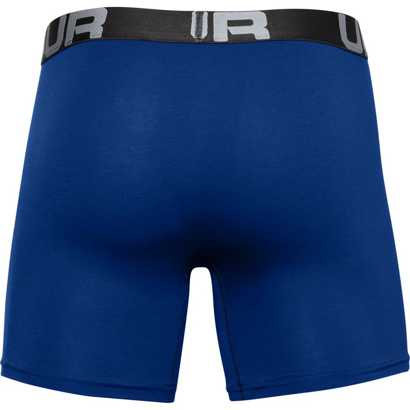 Bokserki męskie Under Armour  Charged Cotton 6in 3Pack Blue  S