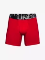 Bokserki męskie Under Armour  Charged Cotton 6in 3Pack Red
