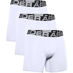 Bokserki męskie Under Armour  Charged Cotton 6in 3Pack White