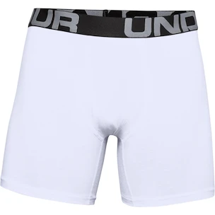 Bokserki męskie Under Armour  Charged Cotton 6in 3Pack White