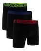 Bokserki męskie Under Armour Perf Cotton 6in 3Pack Black