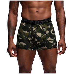 Bokserki męskie Under Armour Perf Cotton Nov 3in Green