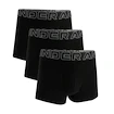 Bokserki męskie Under Armour Perf Cotton Solid 3in 3Pack Black