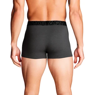Bokserki męskie Under Armour Perf Cotton Solid 3in 3Pack Castlerock Heather