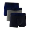 Bokserki męskie Under Armour Perf Cotton Solid 3in 3Pack Navy  XL