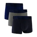 Bokserki męskie Under Armour Perf Cotton Solid 3in 3Pack Navy  XL