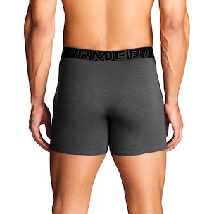 Bokserki męskie Under Armour Perf Cotton Solid 6in 3Pack Castlerock Heather