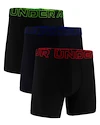 Bokserki męskie Under Armour Perf Tech 6in 3Pack Black