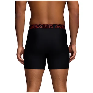 Bokserki męskie Under Armour Perf Tech 6in 3Pack Black