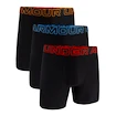 Bokserki męskie Under Armour Perf Tech 6in 3Pack Black  S