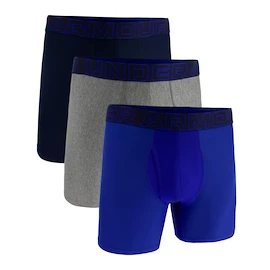 Bokserki męskie Under Armour Perf Tech 6in 3Pack Blue