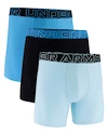 Bokserki męskie Under Armour Perf Tech 6in 3Pack Blue