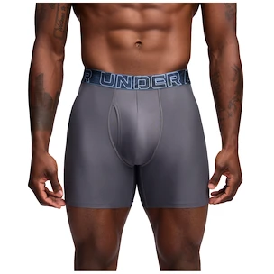 Bokserki męskie Under Armour Perf Tech 6in Grey