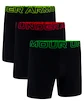 Bokserki męskie Under Armour Perf Tech Mesh 6in 3Pack Black