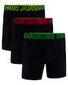 Bokserki męskie Under Armour Perf Tech Mesh 6in 3Pack Black
