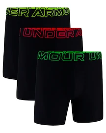 Bokserki męskie Under Armour Perf Tech Mesh 6in 3Pack Black
