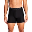 Bokserki męskie Under Armour Perf Tech Mesh Solid 6in 3Pack Black